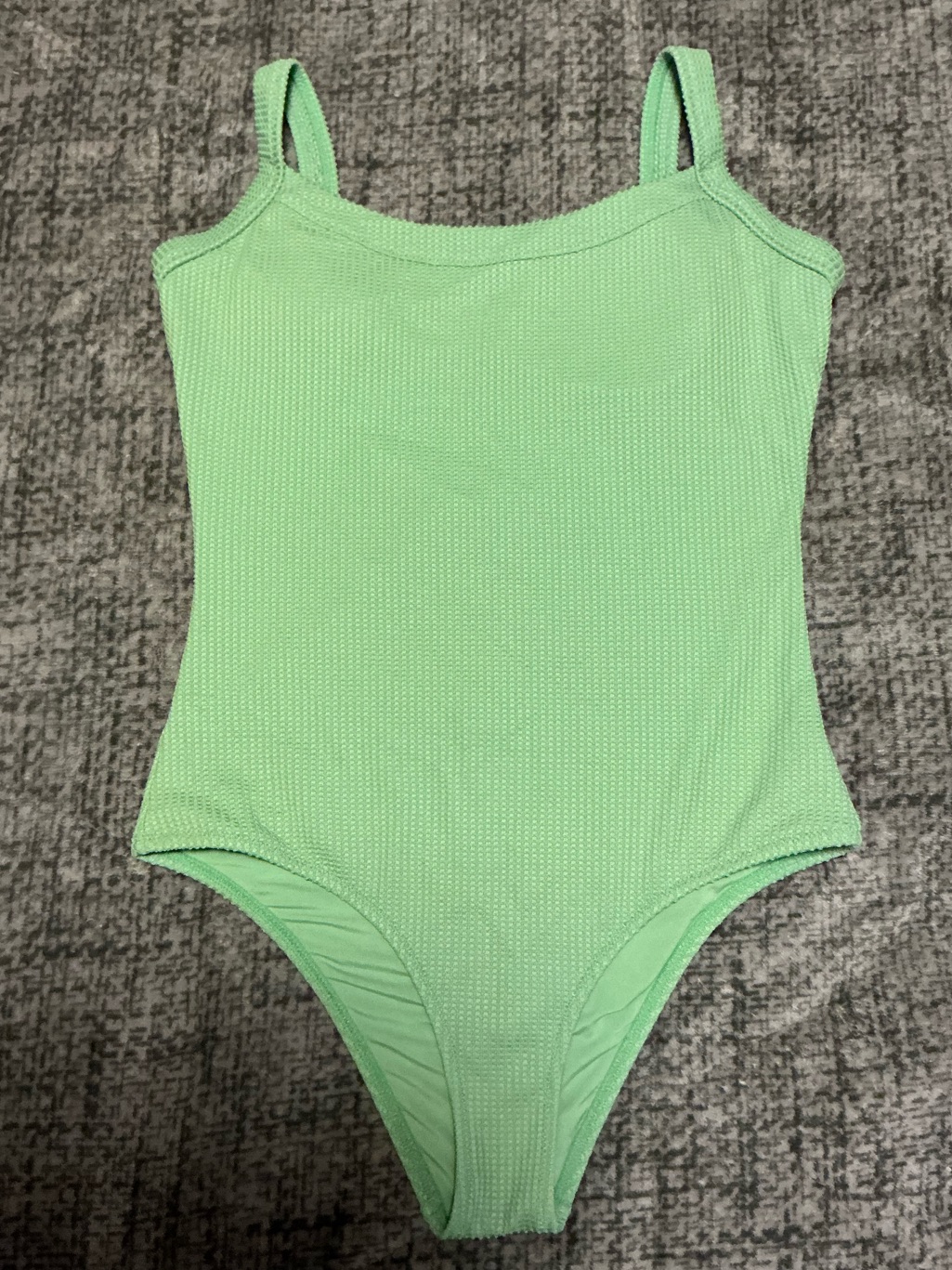 Mint Condition Aerie One-Piece Cheeky Swimsuit | Ribbed Texture | Size M Long